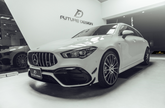 Future Design PP Upgrade to CLA45S Front Bumper For CLA C118 CLA35 CLA250 2020-ON